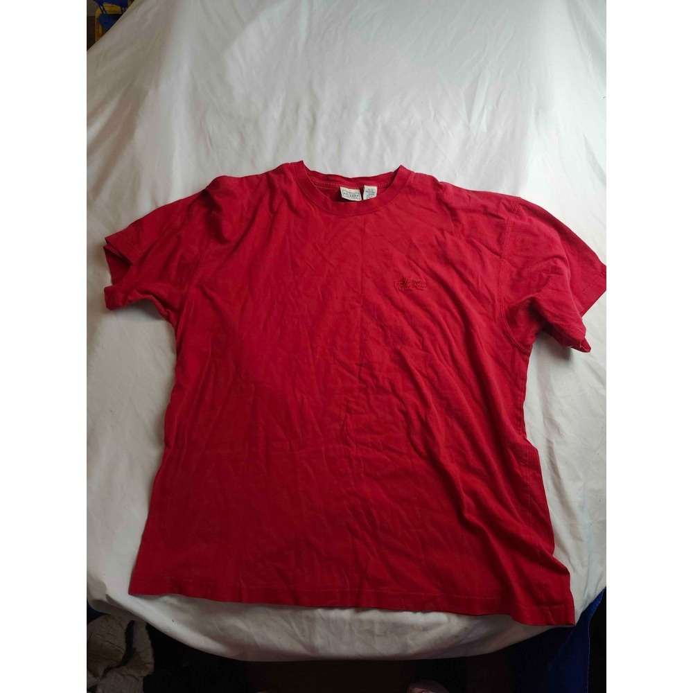 The Arizona Shirt Top Womens  XL Red Crew Neck Short Sleeve Minimalist Casual‎
